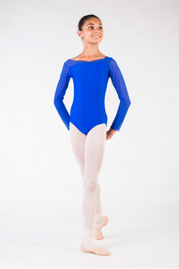 Mulnall Justaucorps de Ballet Femme Gymnastique Danse Manches