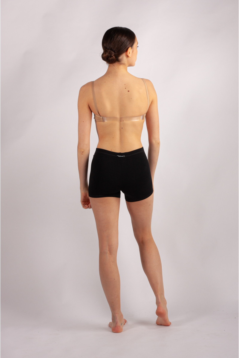 The Mahalia by NeauxLa Dancewear Nude Dance Bra with clear back