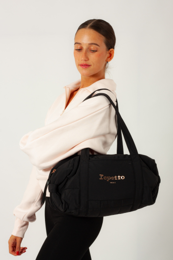 Repetto quilted black dance bag - Mademoiselle Danse