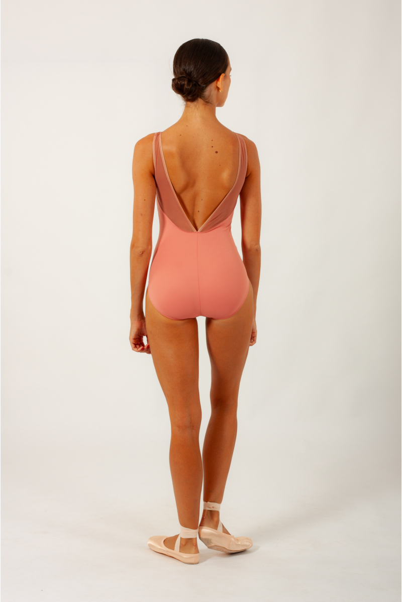 Gaynor Minden Madame X Cardamom Coral leotard