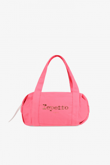 Small Repetto B0231T duffel bag in doll pink