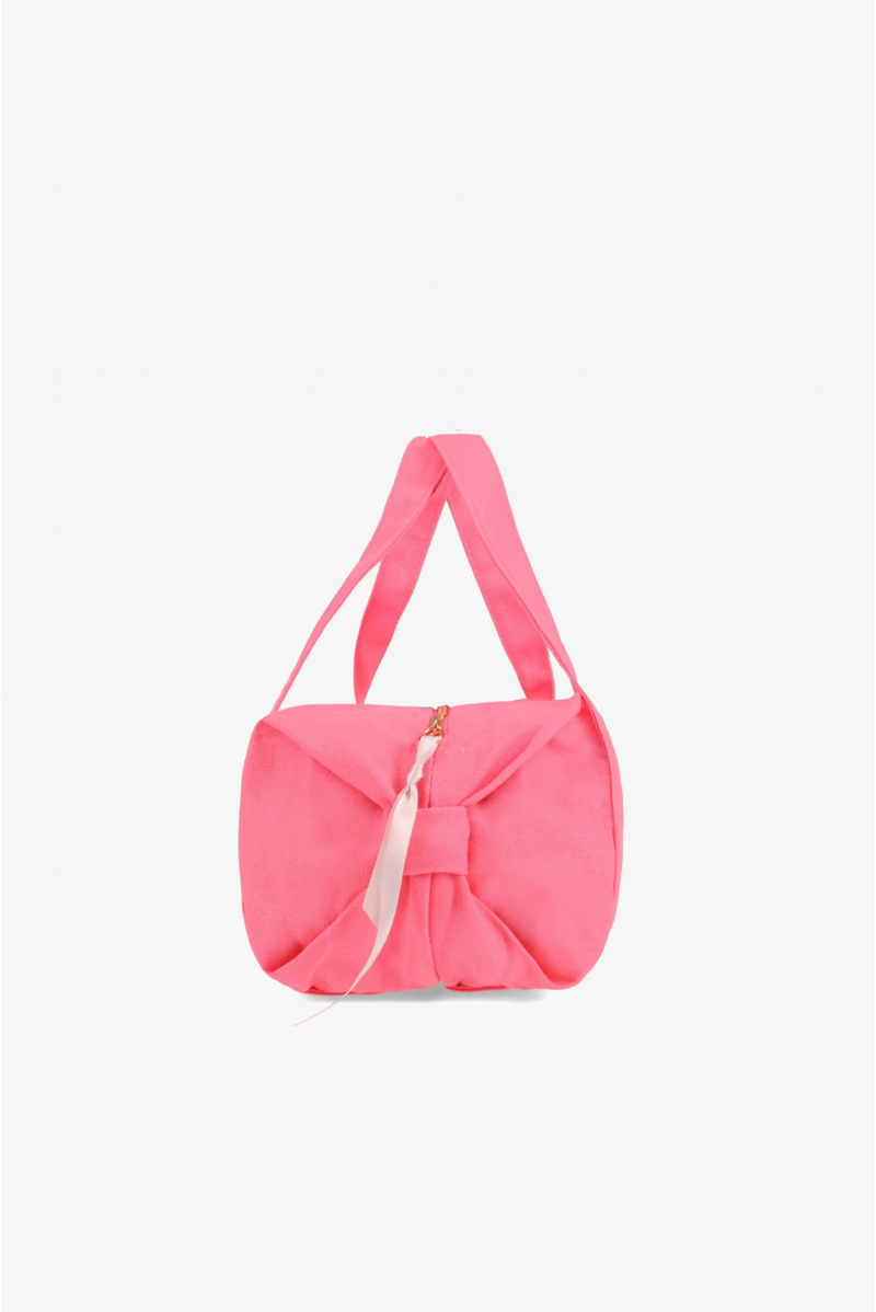 Small Repetto B0231T duffel bag in doll pink