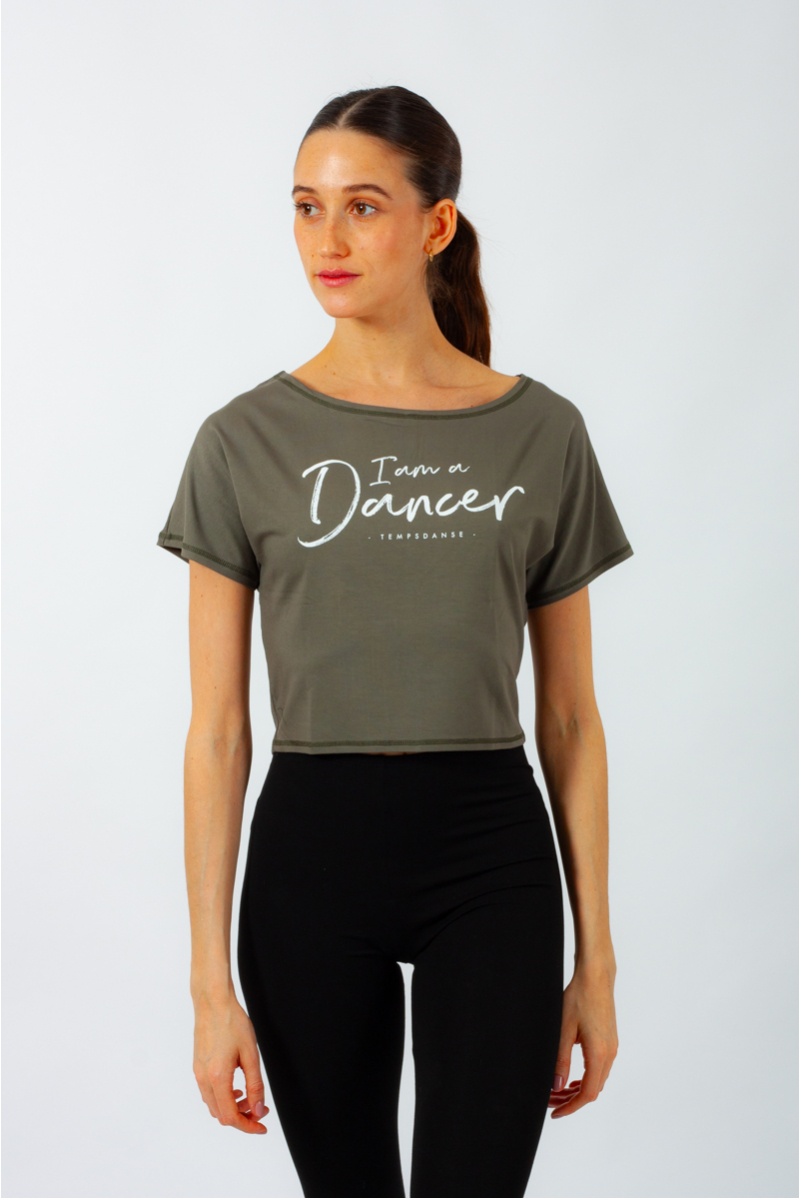 T-Shirt court Temps Danse Agile I am bonzai