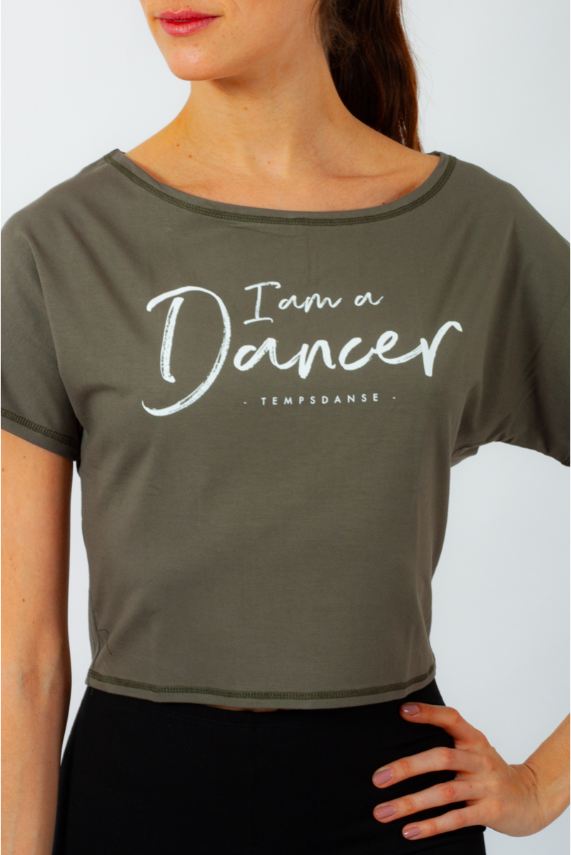 T-Shirt court Temps Danse Agile I am bonzai