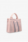 Sac petit cabas rose Repetto