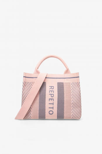 Sac petit cabas rose Repetto