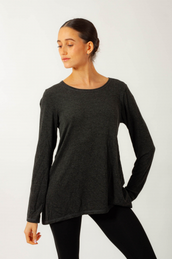 Pull long Evol Temps Danse anthracite