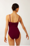 Temps Danse Mana burgundy leotard