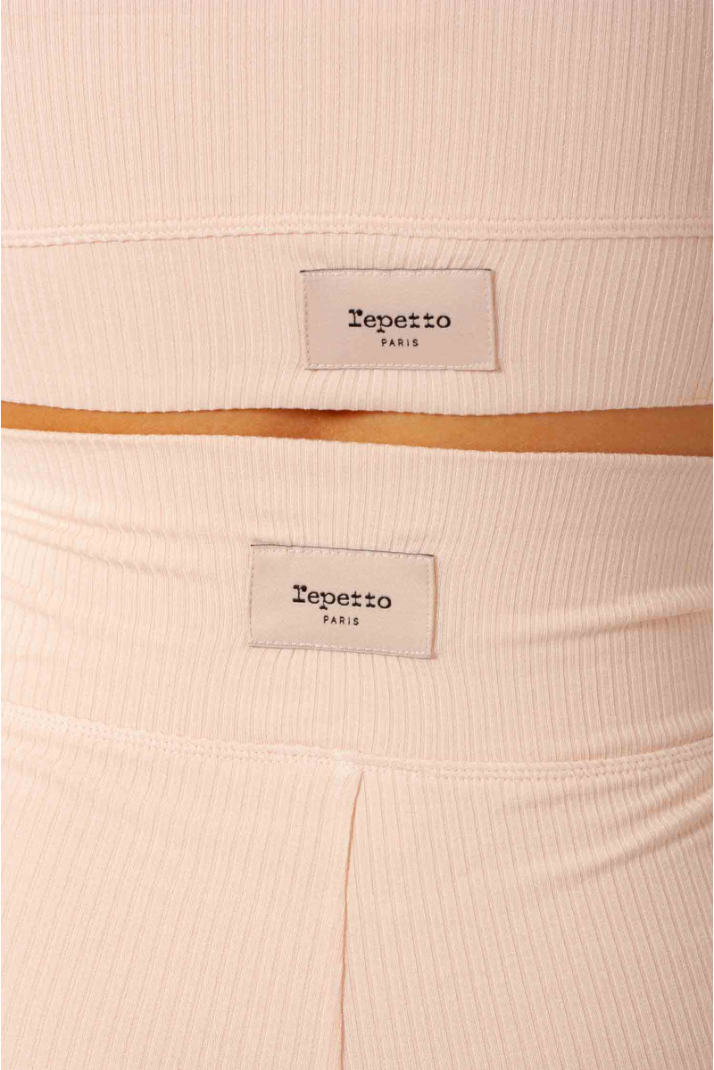 Legging viscose Repetto S0551 rose pétale