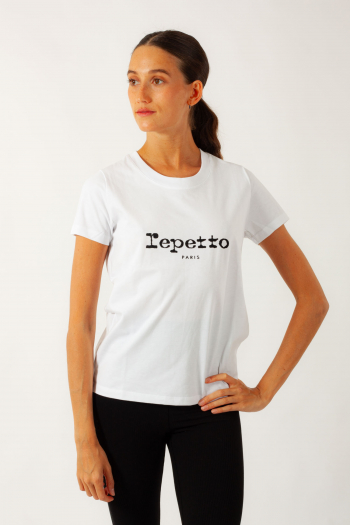 Tee-shirt coton Repetto blanc S0560