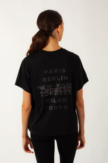 Tee-shirt city ballet Repetto noir