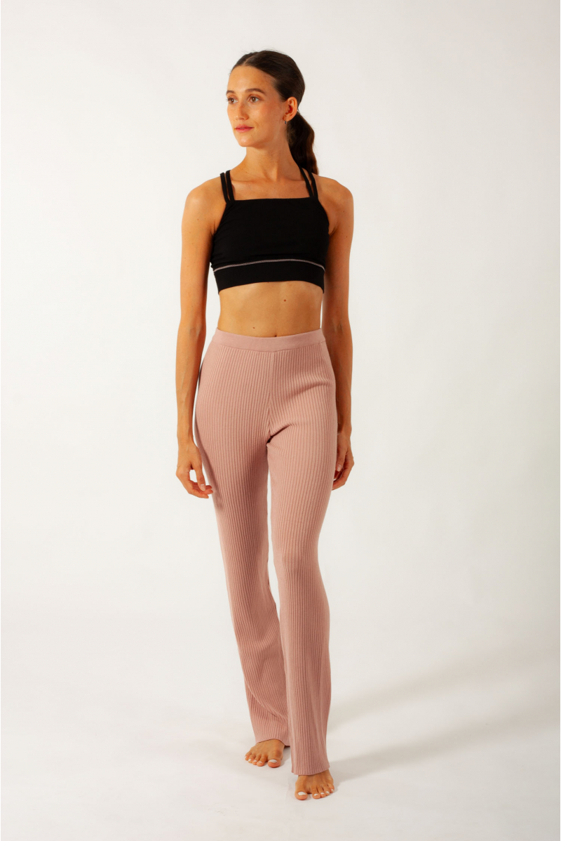 Pantalon en maille Repetto S0668 rose