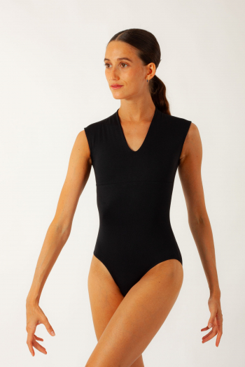 Ballet Rosa Angeles black leotard