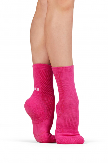 Chaussettes anti-dérapantes A1200 Bloch fuschia