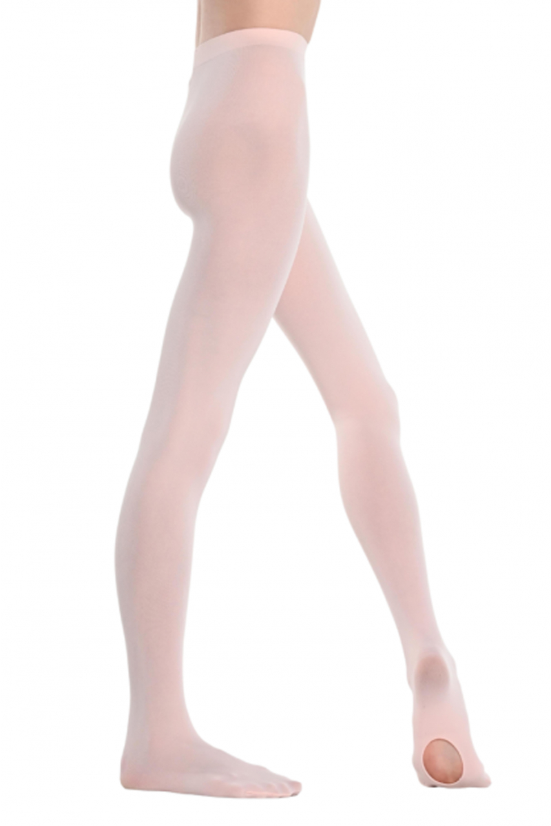 Pink convertible dance tights Mademoiselle Danse