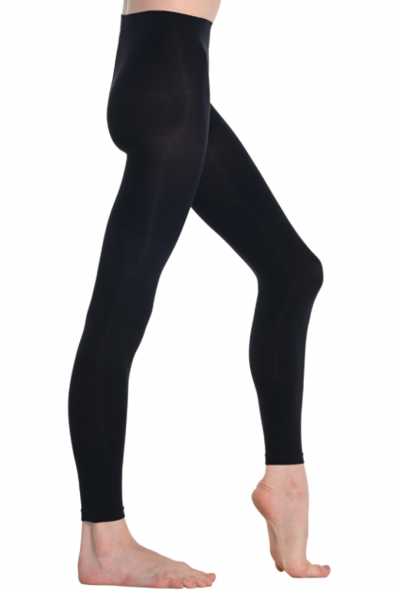 Footless dance tights black best sale