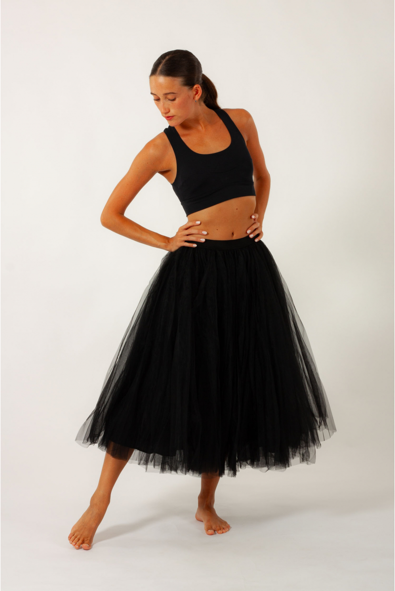 Repetto long black tutu skirt Mademoiselle Danse