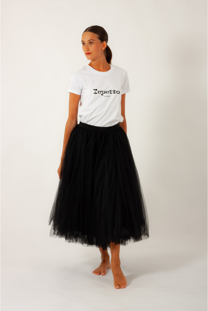 Jupe tutu longue Repetto R0306 noire