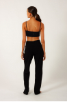 Pantalon droit Allan Temps Danse noir