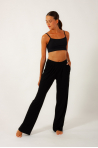 Pantalon droit Allan Temps Danse noir