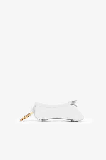 Repetto A0097S white slippers key ring