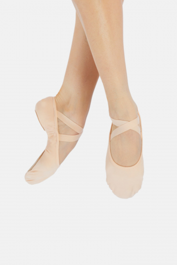 Demi-pointes en toile stretch Liberty Gaynor Minden rose