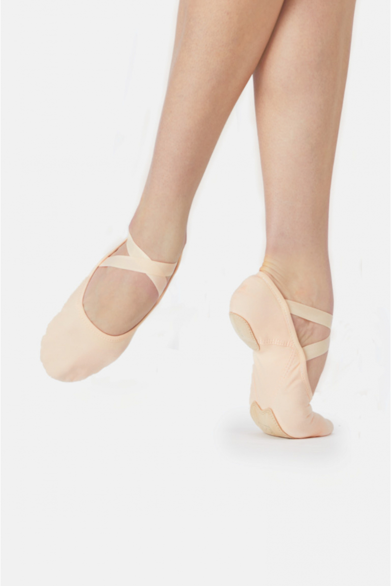 Demi-pointes en toile stretch Liberty Gaynor Minden rose