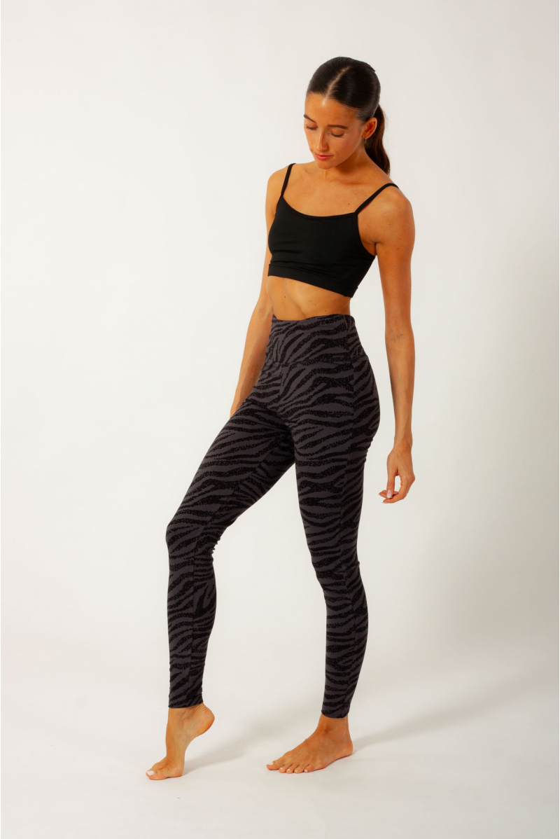 Short cycliste Attila Temps Danse zebra shadow