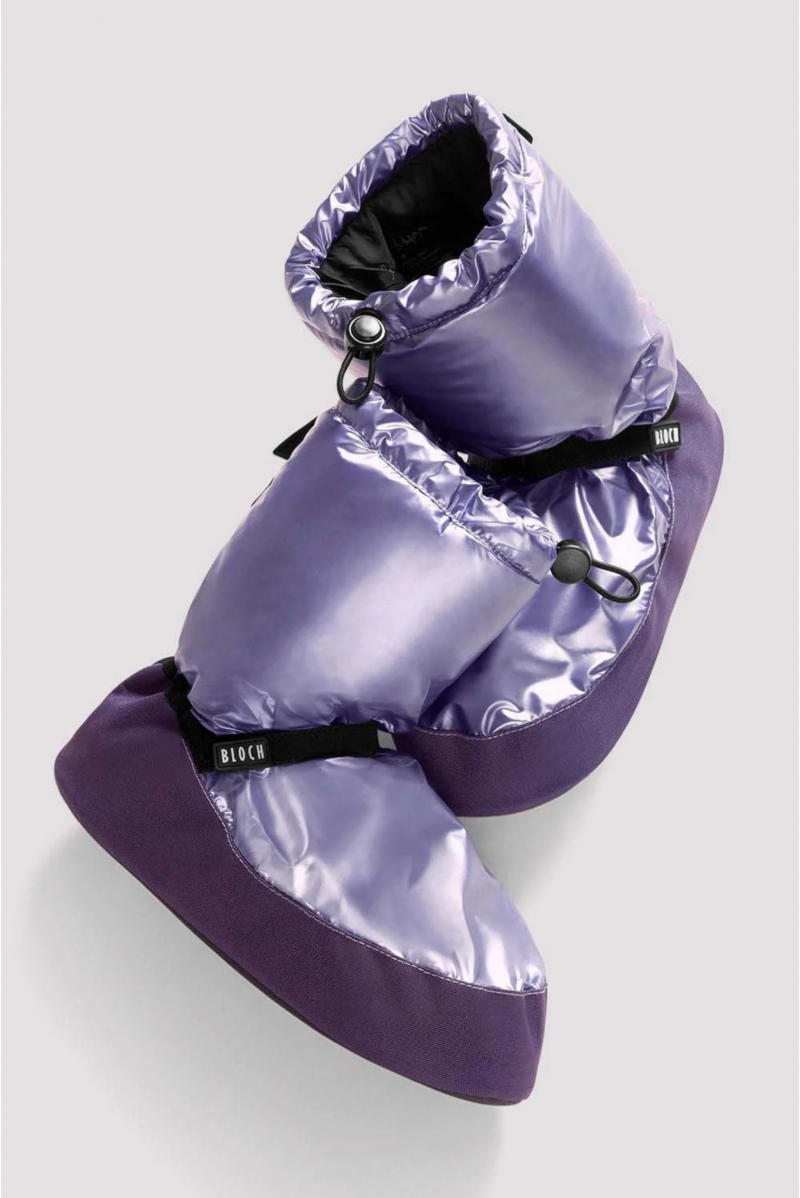 Warm up bootie Bloch IM009BM Purple Metallic