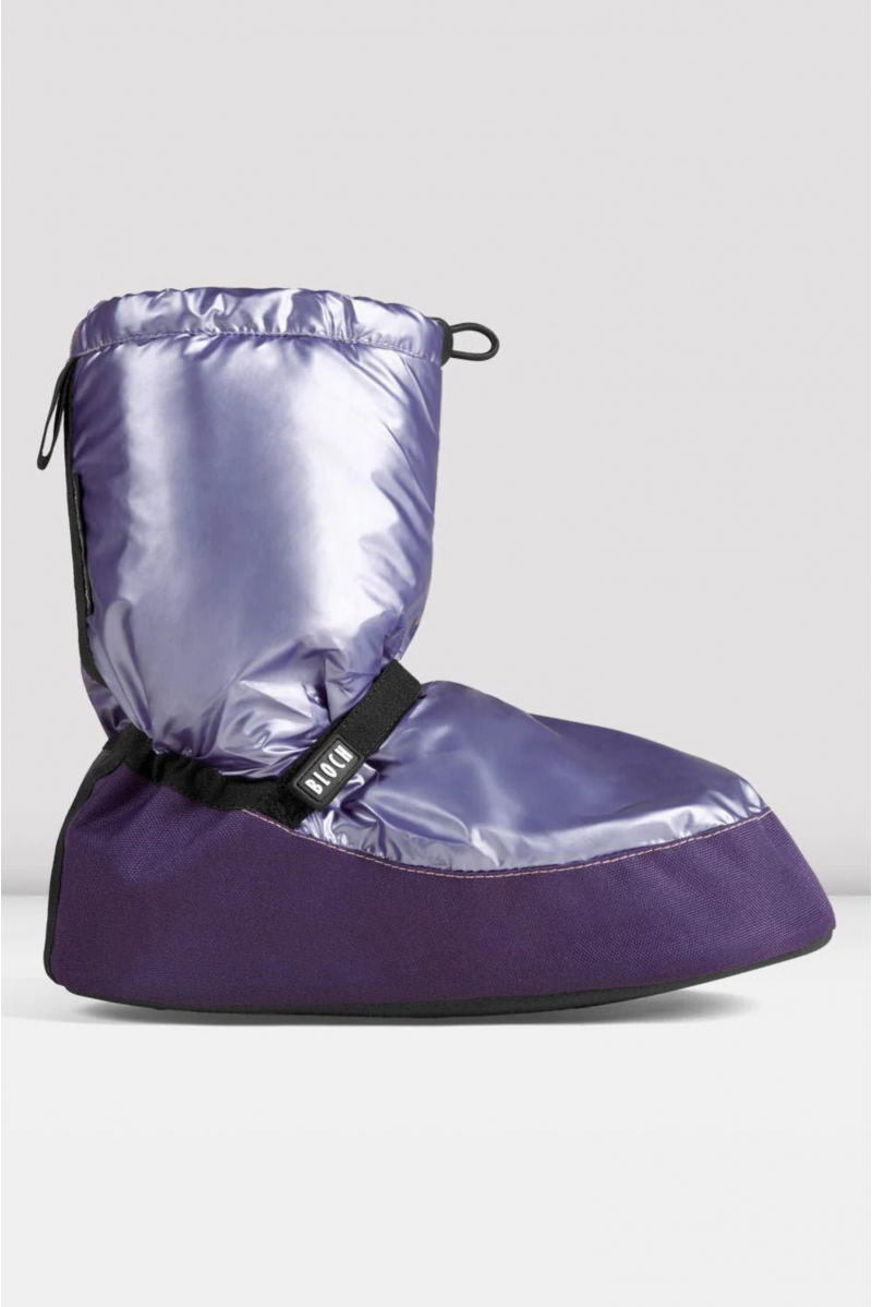 Warm up bootie Bloch IM009BM Purple Metallic