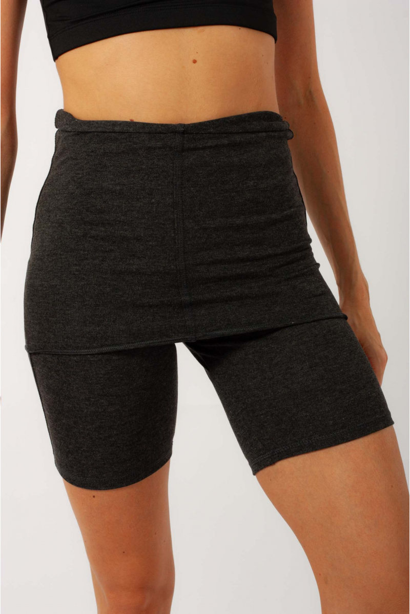 Eiko Temps Dance Warm-Up Shorts Anthracite