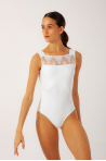 Wear Moi Belle White Leotard