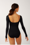 Repetto D0744N black wrap leotard