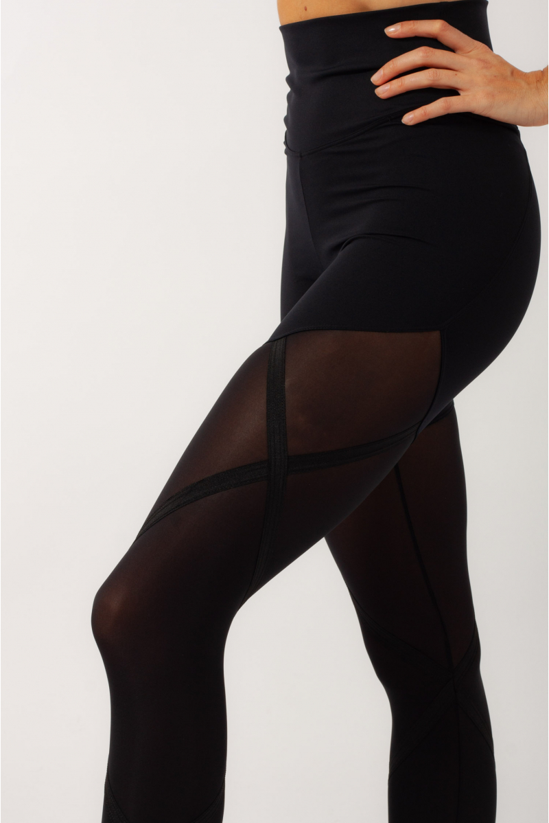 Repetto S0663 black fishnet leggings