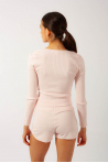 Capezio CK10991W Pink Soft Wrap Sweater