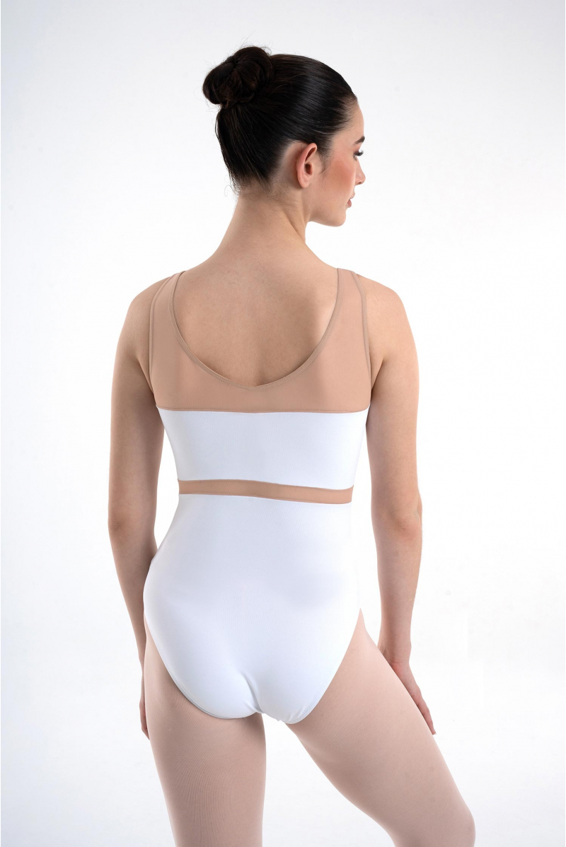 Justaucorps brassière Intermezzo blanc