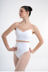 Justaucorps brassière Intermezzo blanc