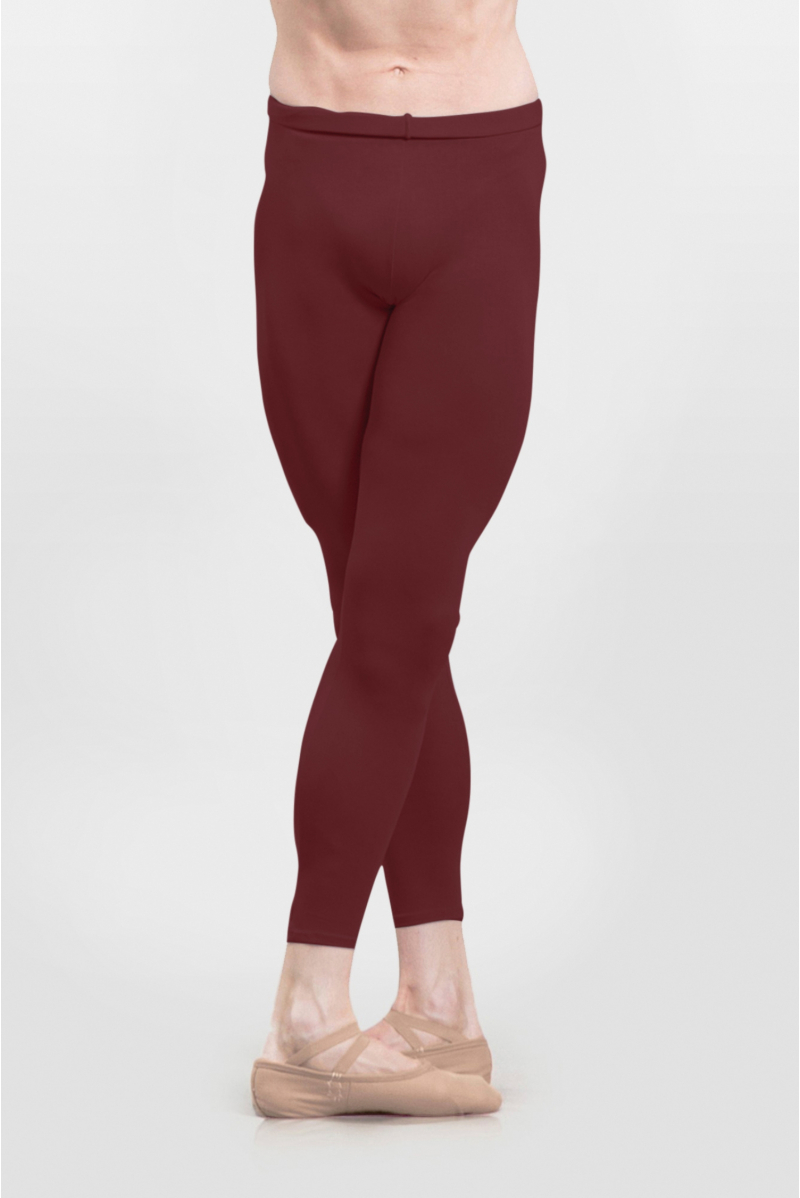 Collants sans pieds hommes Alban Wear Moi burgundy