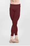 Collants sans pieds hommes Alban Wear Moi burgundy