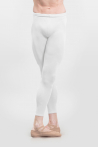 Collants sans pieds hommes Alban Wear Moi white