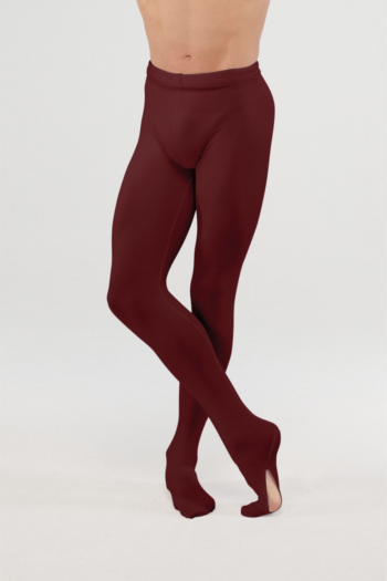 Convertible tights men Wear Moi Hidalgo burgundy