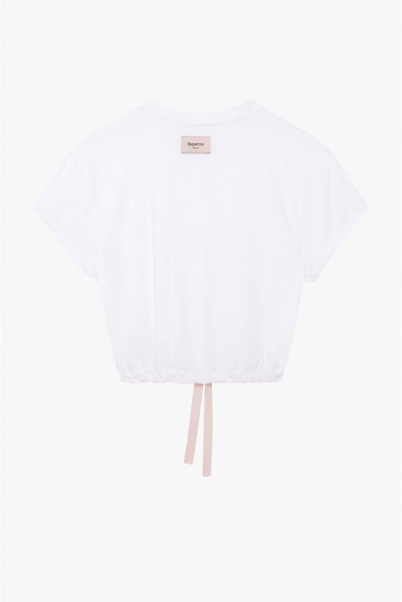 Crop top Repetto blanc