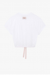 Crop top Repetto blanc