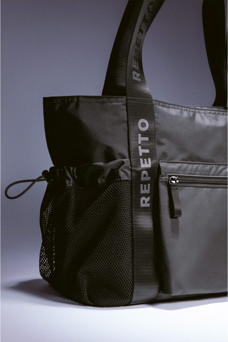 Sac porté épaule B0386N Repetto noir