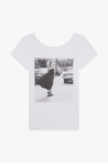 Tee-shirt ballet urbain Repetto blanc