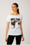 Tee-shirt ballet urbain Repetto blanc