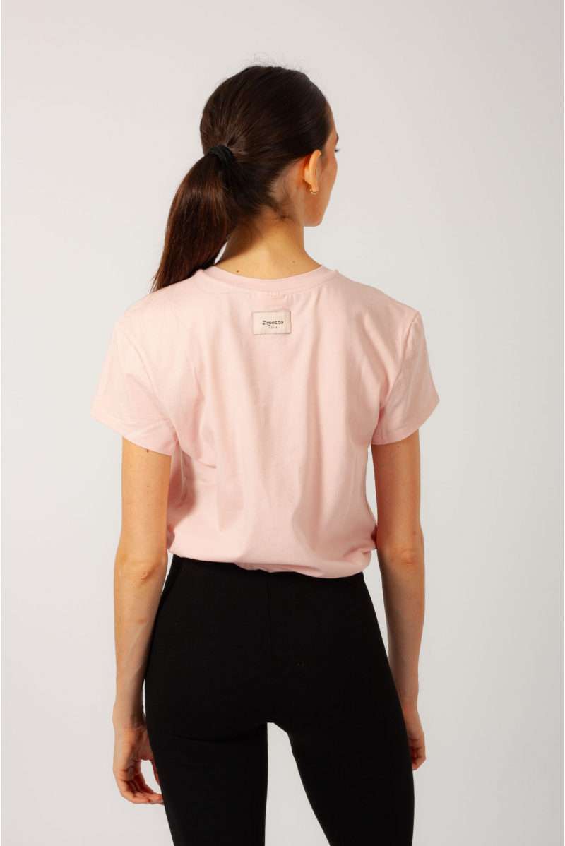 Crop top Repetto rose