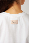 White Repetto crop top