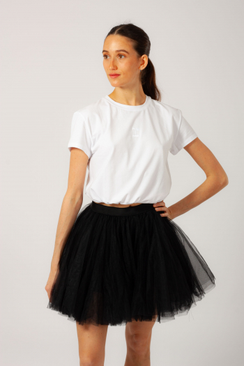 Mini tutu skirt lined R0308 Repetto black