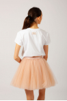 Mini tutu skirt lined R0308 Repetto hazelnut